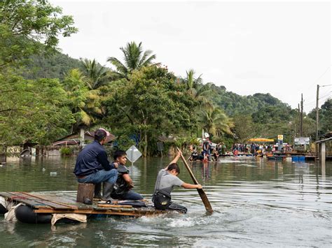 the floods have made the village inaccessible|‘That roof over there is mine’: Guatemala’s flooded .